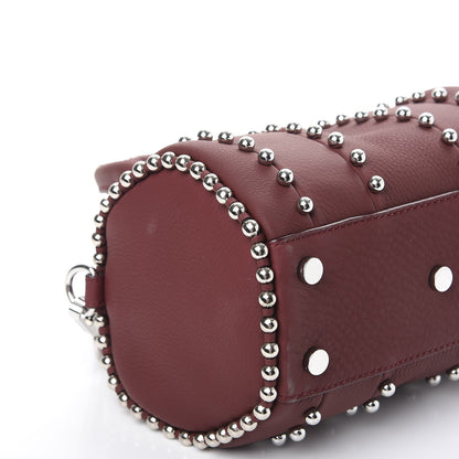 Alexander Wang Calfskin Studded Mini Rockie Matte Beet Rodium Hardware 7 of 10