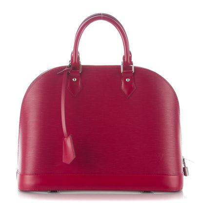 Louis Vuitton Epi Alma MM Fuchsia 1 of 8