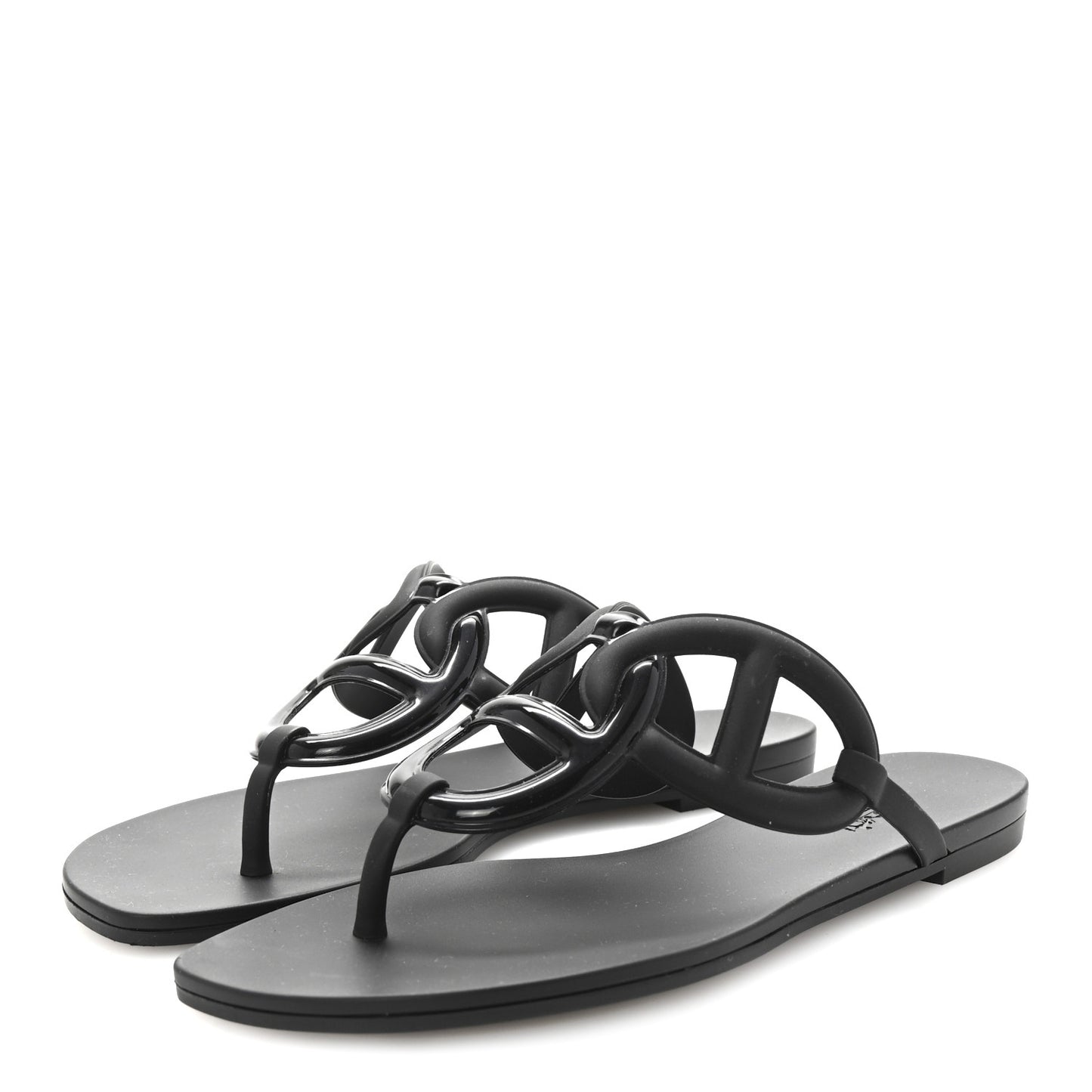 Rubber Womens Egerie Sandals 37 Black