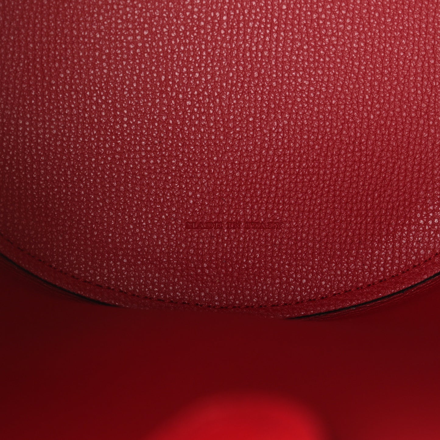 Haymarket Check Colours Small Lorne Bucket Crossbody Poppy Red