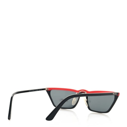 Prada Catwalk Sunglasses SPR 19U Black Red 4 of 7
