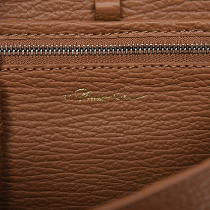 3.1 Phillip Lim 3.1 Textured Calfskin Mini Pashli Satchel Tan 6 of 8