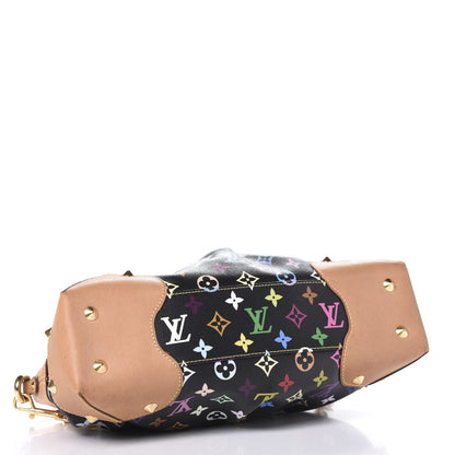 Louis Vuitton Monogram Multicolor Judy MM Black 4 of 15