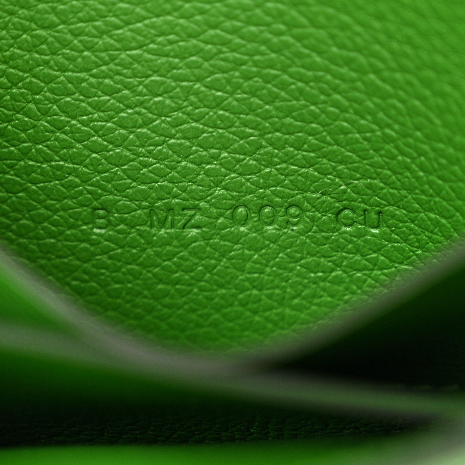 Hermes Evercolor Bi-Color Constance Slim Wallet Vert Yucca Mauve Pale 9 of 10