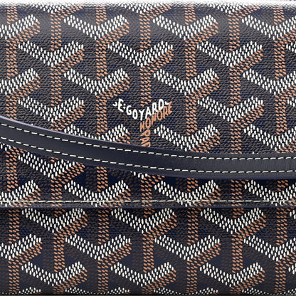 Goyard Goyardine Varenne Continental Wallet Navy 7 of 9