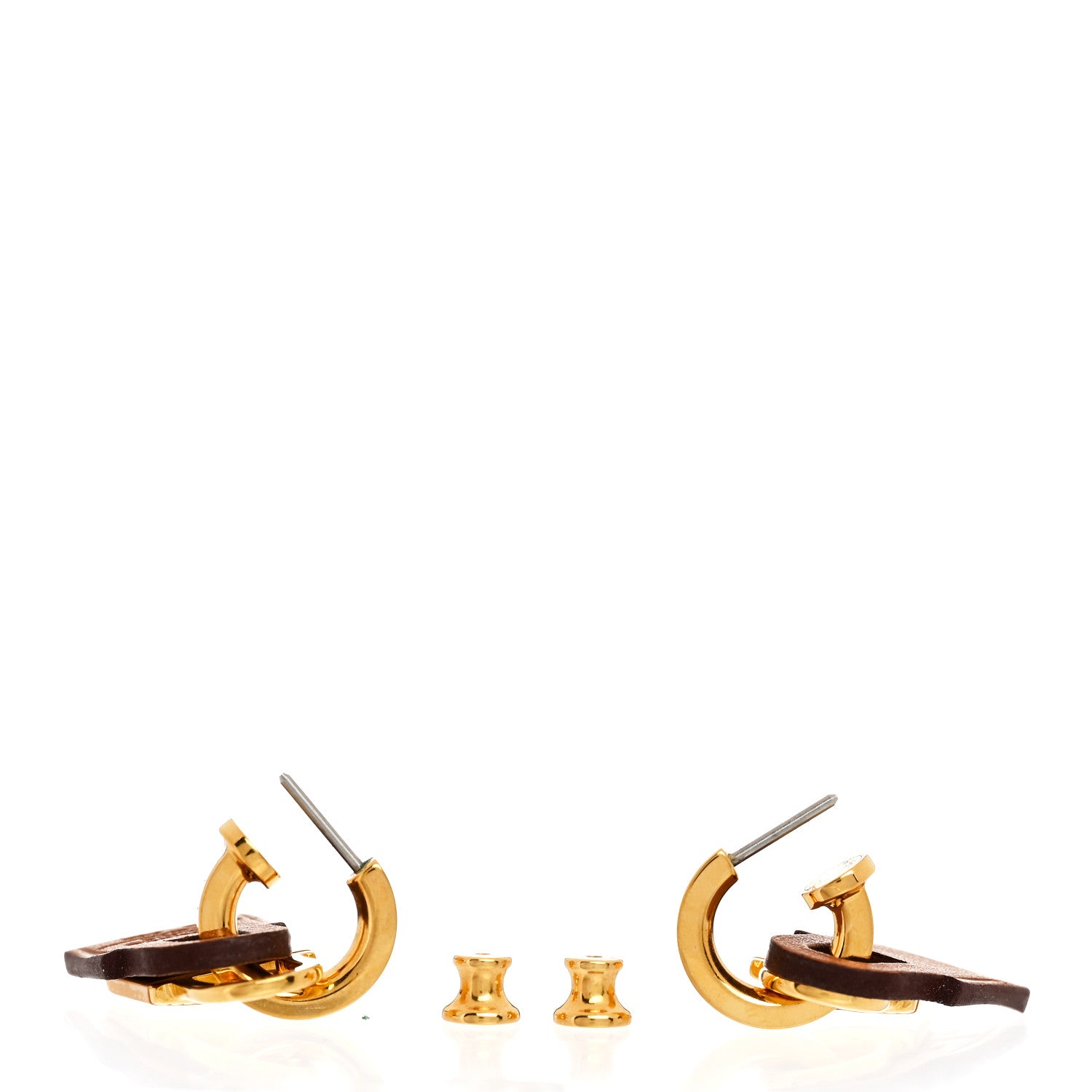 Hermes Swift O'Kelly Earrings Gold 6 of 7
