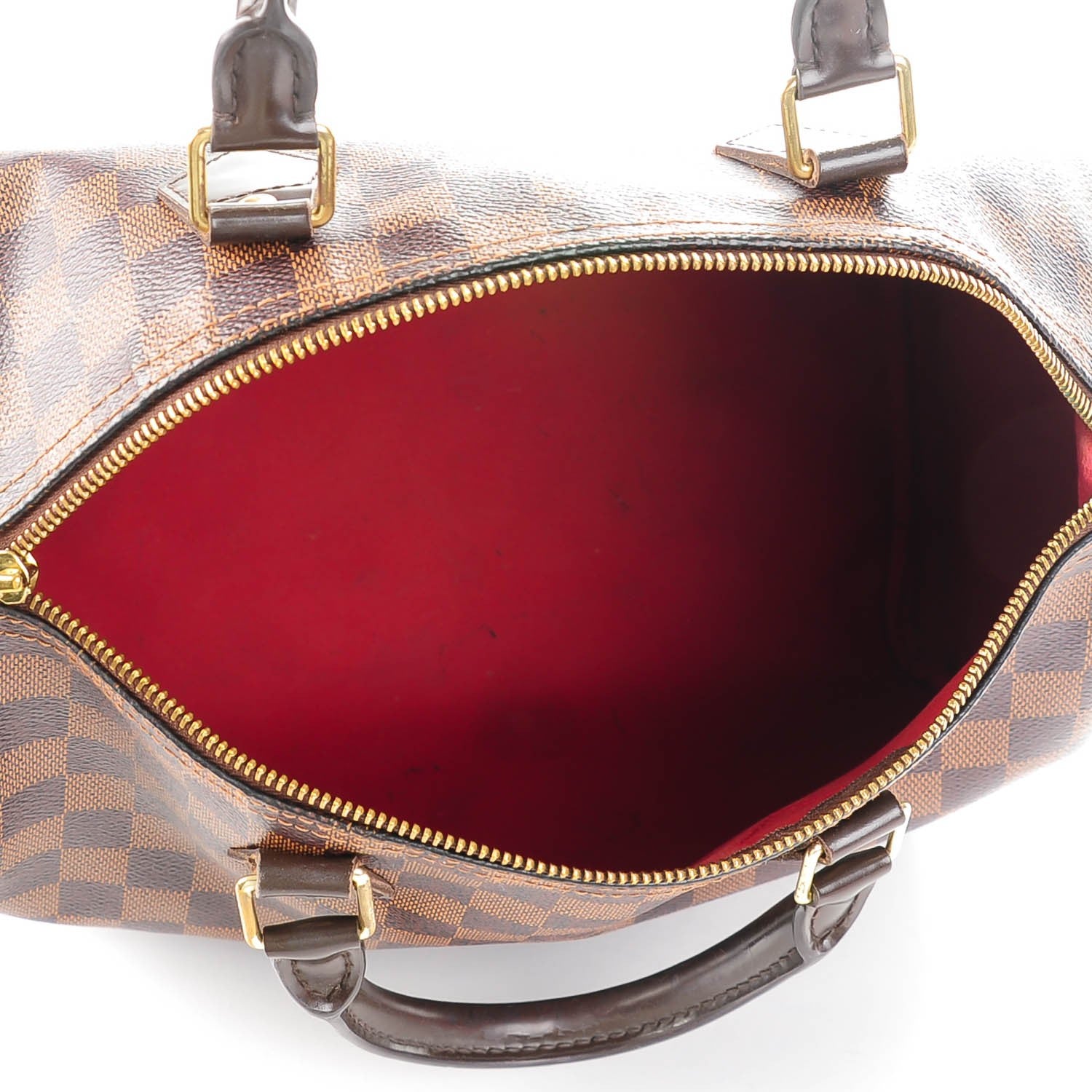 Louis Vuitton Damier Ebene Speedy 30 5 of 10