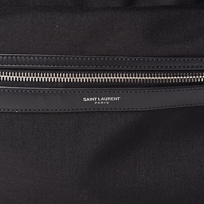 Saint Laurent Canvas City Backpack Black 7 of 10