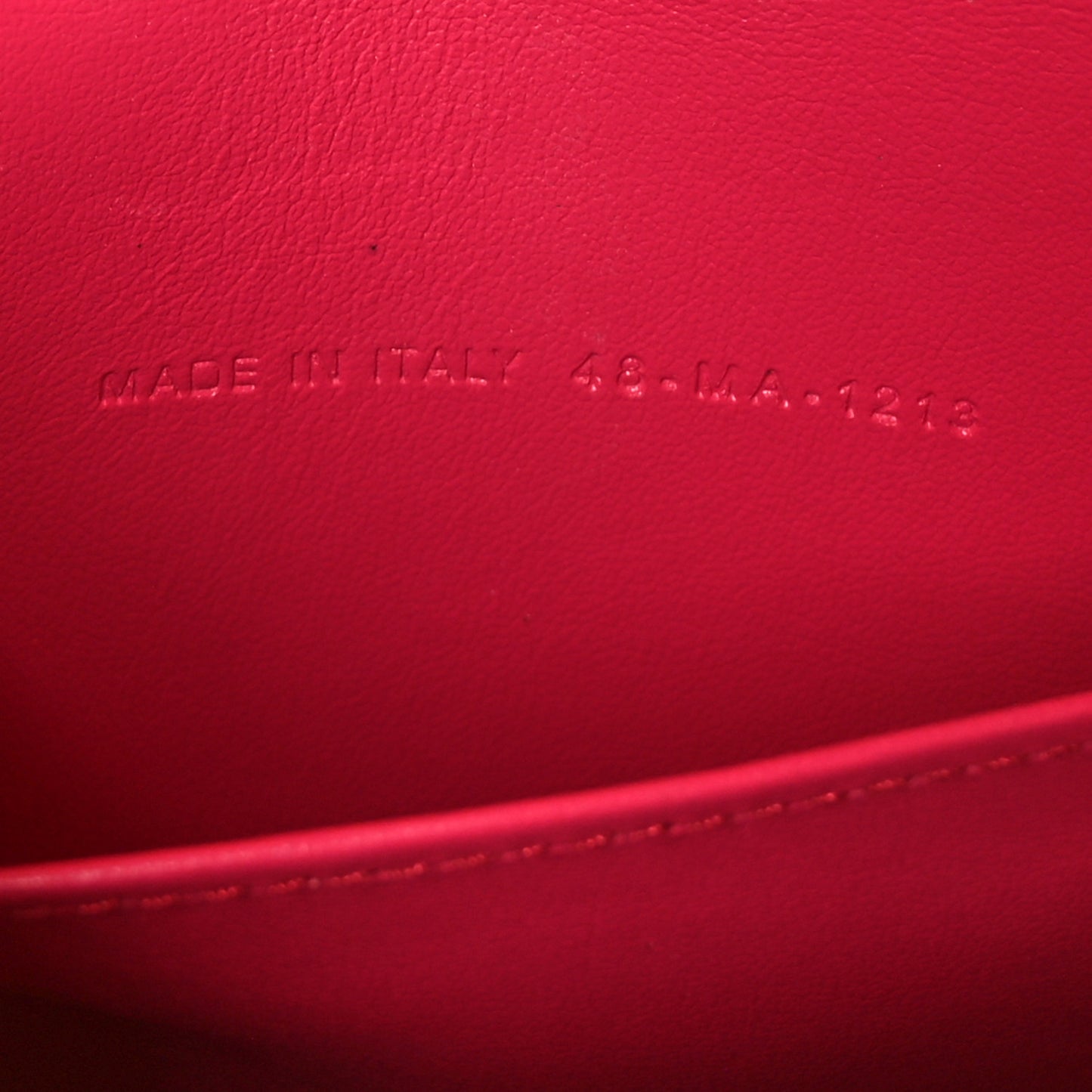Patent Cannage Lady Dior Convertible Clutch Fuchsia
