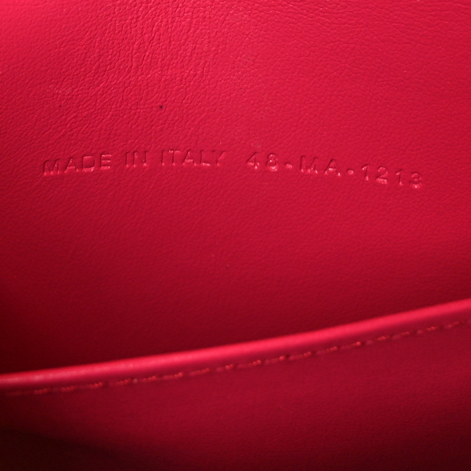 Christian Dior Patent Cannage Lady Dior Convertible Clutch Fuchsia 8 of 11