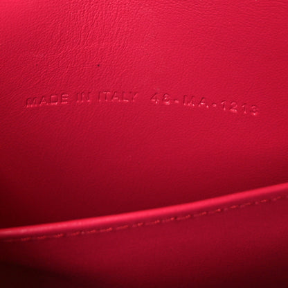 Christian Dior Patent Cannage Lady Dior Convertible Clutch Fuchsia 8 of 11