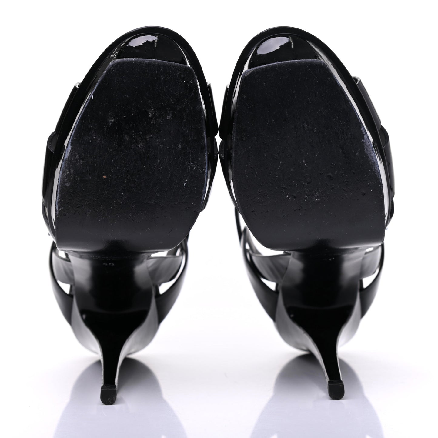 Patent Tribute 105 Platform Sandals 40 Black