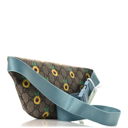 Gucci GG Supreme Monogram Sunflower Childrens Belt Bag 3 of 10