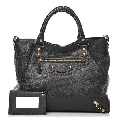 Balenciaga Agneau Giant 12 Gold Hardware Velo Anthracite 1 of 8