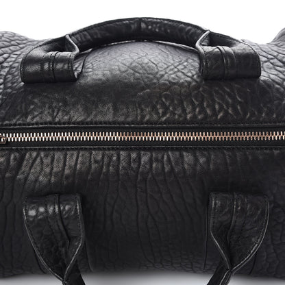 Alexander Wang Pebbled Lambskin Rocco Black Rose Gold Hardware 10 of 15