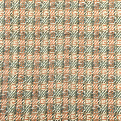 Gucci Modal Cotton Silk Hermion Shawl Scarf Olive Orange 2 of 3