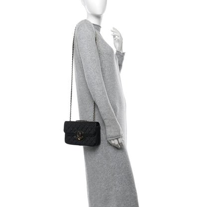 Chanel Lambskin Quilted Small CC Chic Flap Black 2 of 13