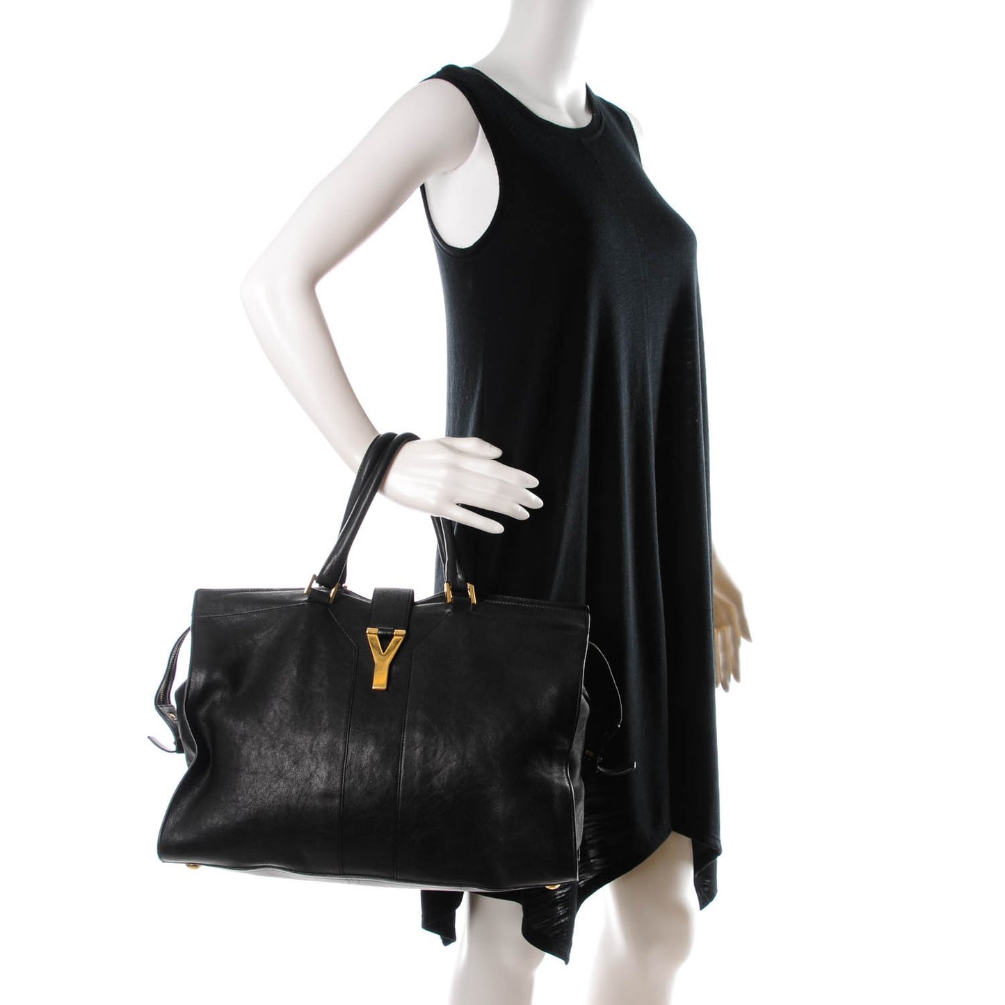 Sheepskin Large Cabas ChYc Black