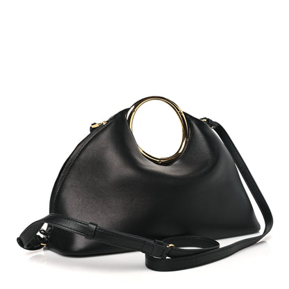 Jacquemus Lambskin Le Calino Ring Top Handle Bag Black 2 of 8