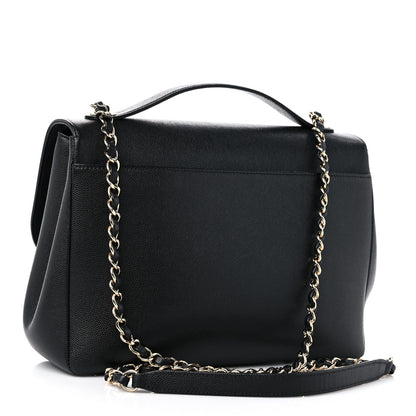 Chanel Caviar Quilted Large Business Affinity Flap Black 4 of 11