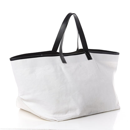 Celine Textile Medium Made In Tote Black White 2 of 8