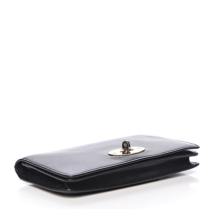 Mulberry Grainy Print Bayswater Clutch Wallet Black 4 of 13