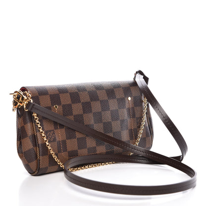 Louis Vuitton Damier Ebene Favorite PM 3 of 12
