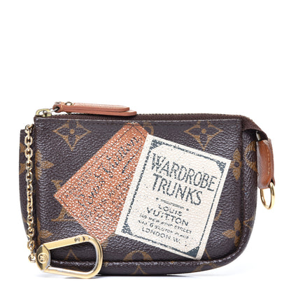 Louis Vuitton Monogram Trunks and Bags Pochette Cles Key Holder 1 of 9