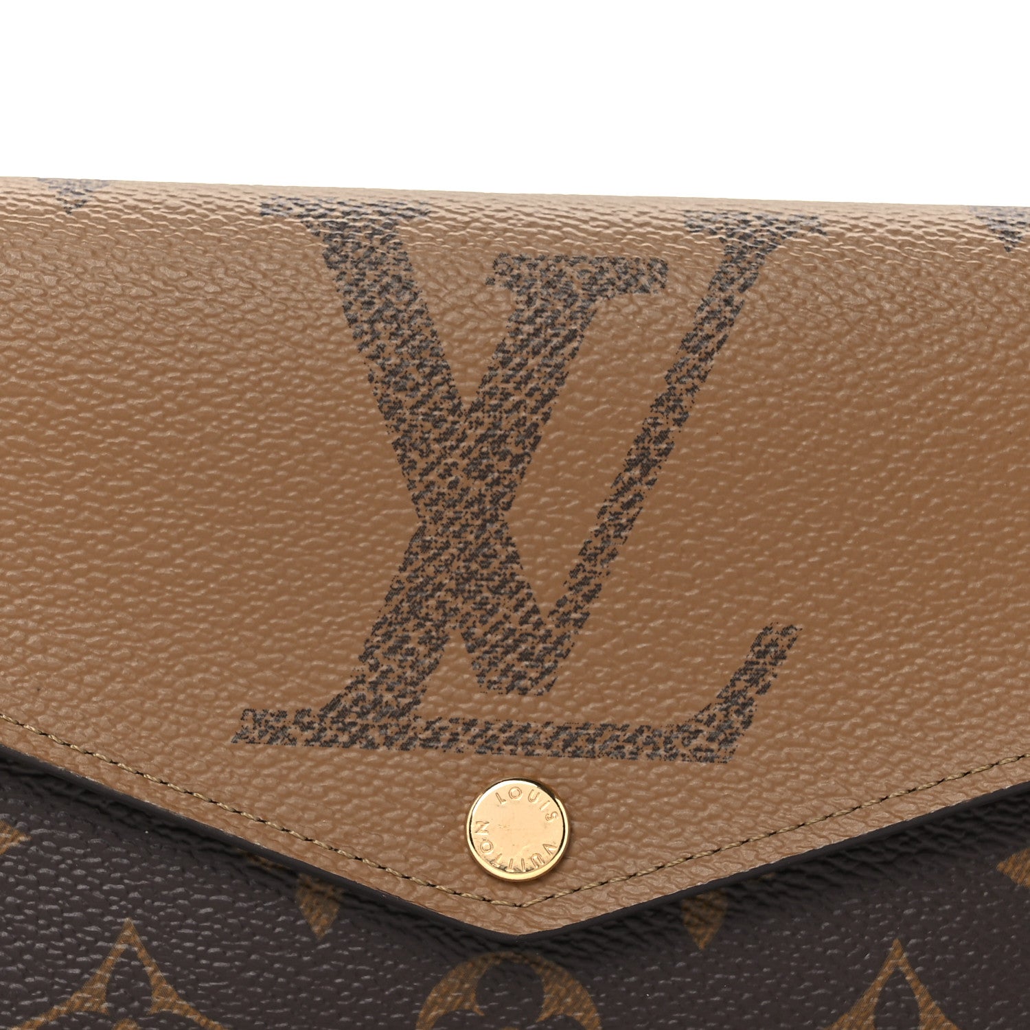 Louis Vuitton Reverse Monogram Giant Sarah Wallet 7 of 7