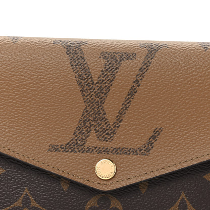 Louis Vuitton Reverse Monogram Giant Sarah Wallet 7 of 7