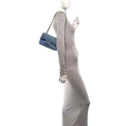 Chanel Denim Mini Souplissimo Flap Blue 2 of 11