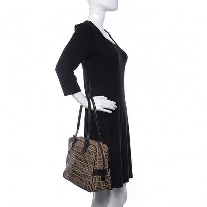 Fendi Zucchino Tote Brown 2 of 12