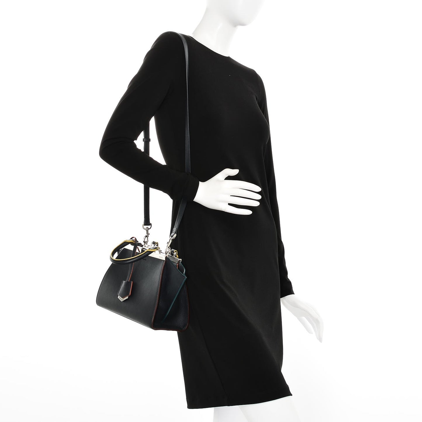 Vitello Dolce Mini 3jours Tote Blue Notte