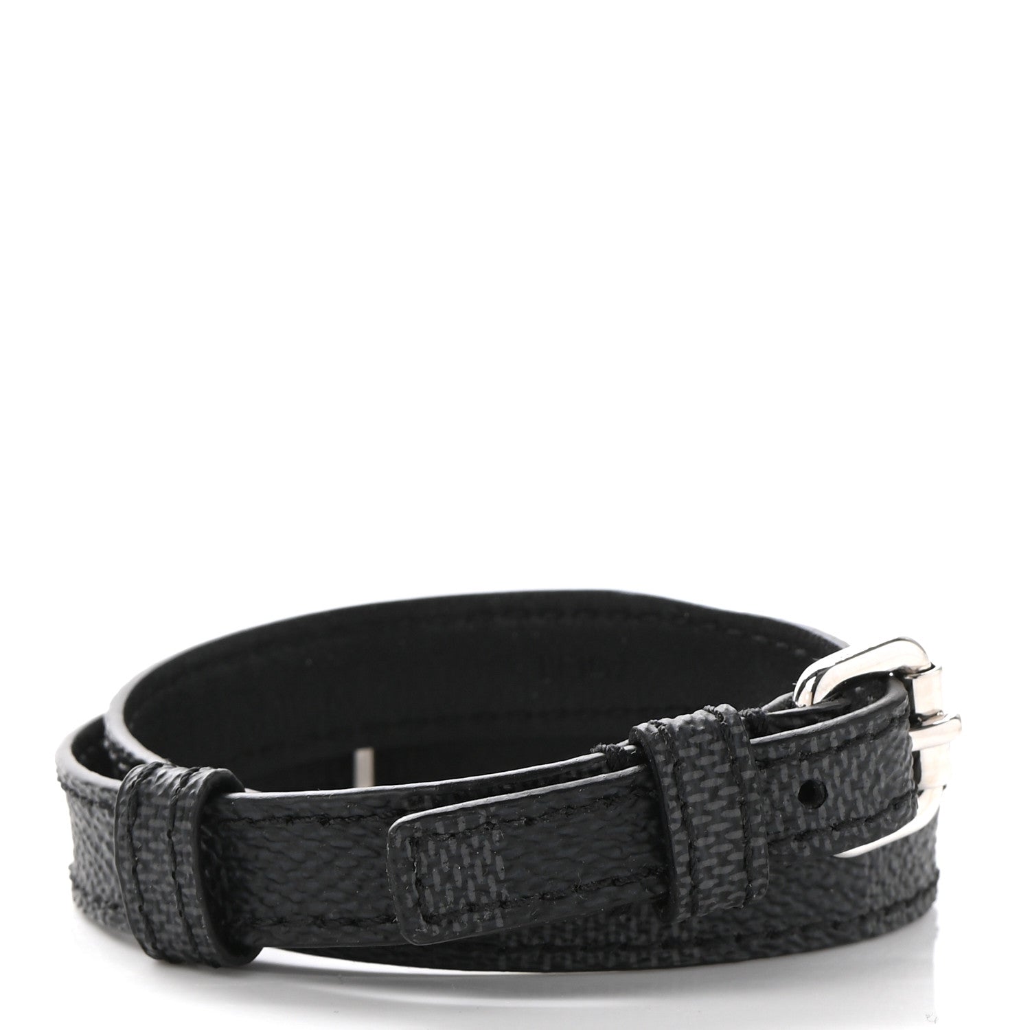 Louis Vuitton Damier Graphite Sign It Bracelet 2 of 8