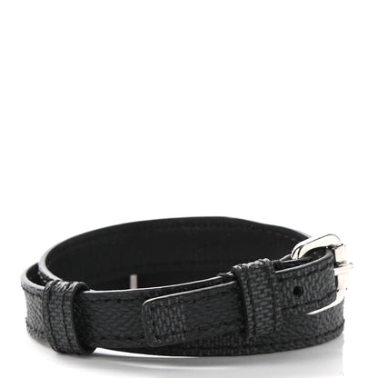 Louis Vuitton Damier Graphite Sign It Bracelet 2 of 8
