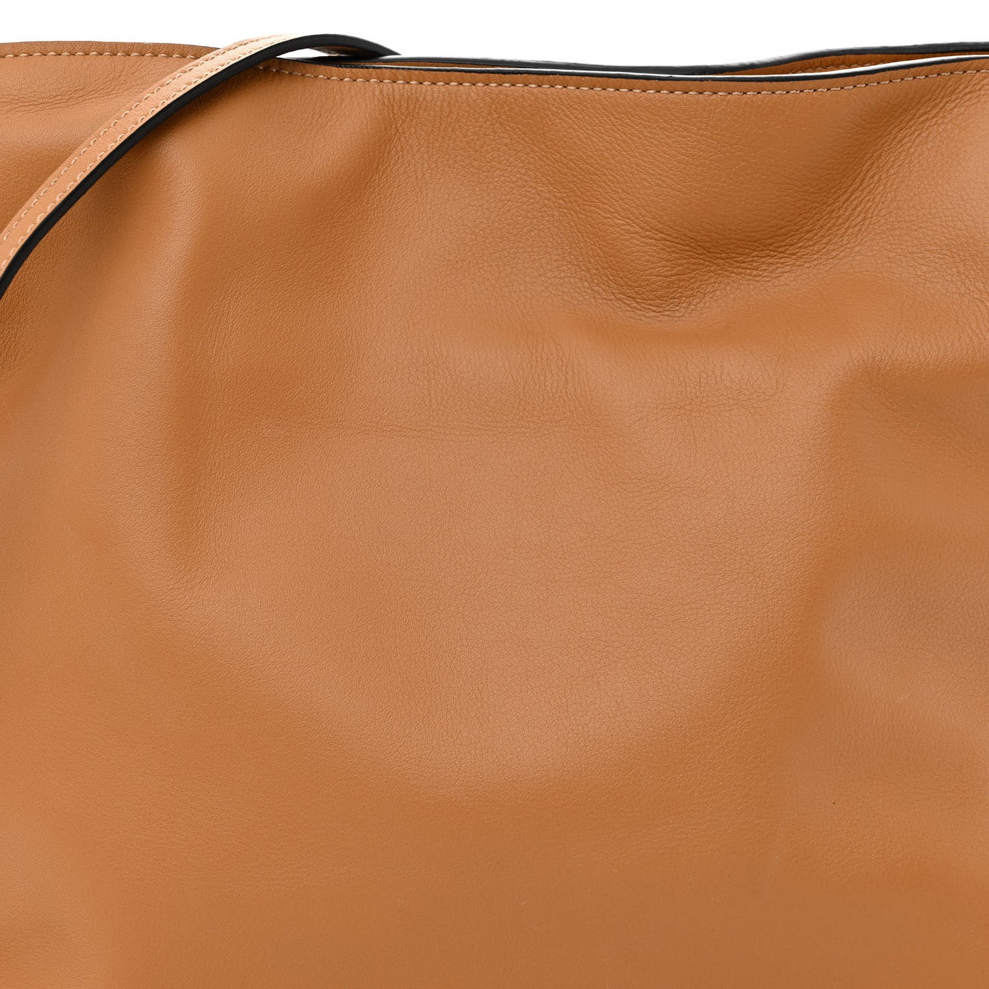 Nappa Flamenco Knot Clutch Warm Desert