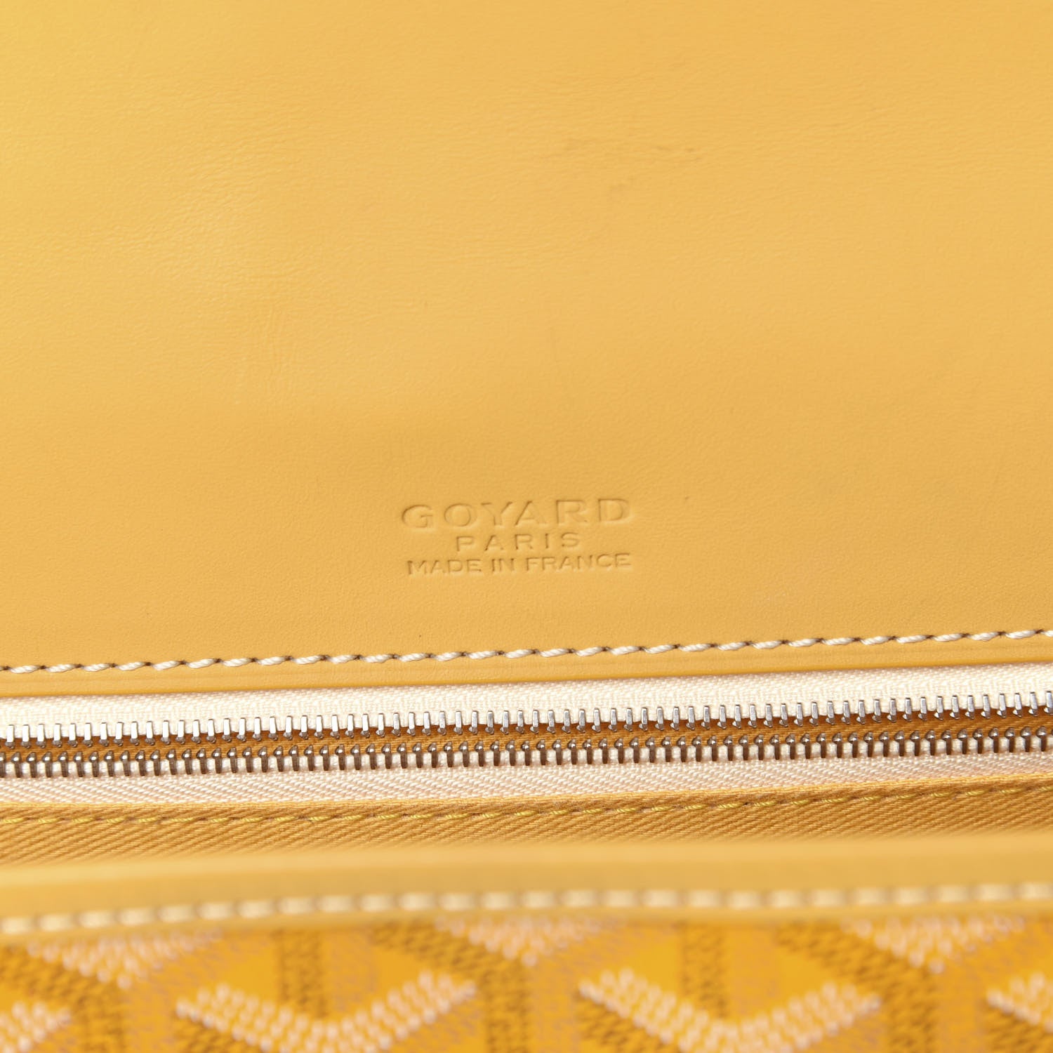 Goyard Goyardine Belvedere PM Messenger Bag Yellow 7 of 13