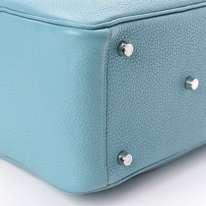 Hermes Taurillon Clemence Lindy 26 Bleu Saint Cyr 9 of 10