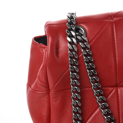 Saint Laurent Lambskin Patchwork Monogram Small Jamie Red 11 of 12