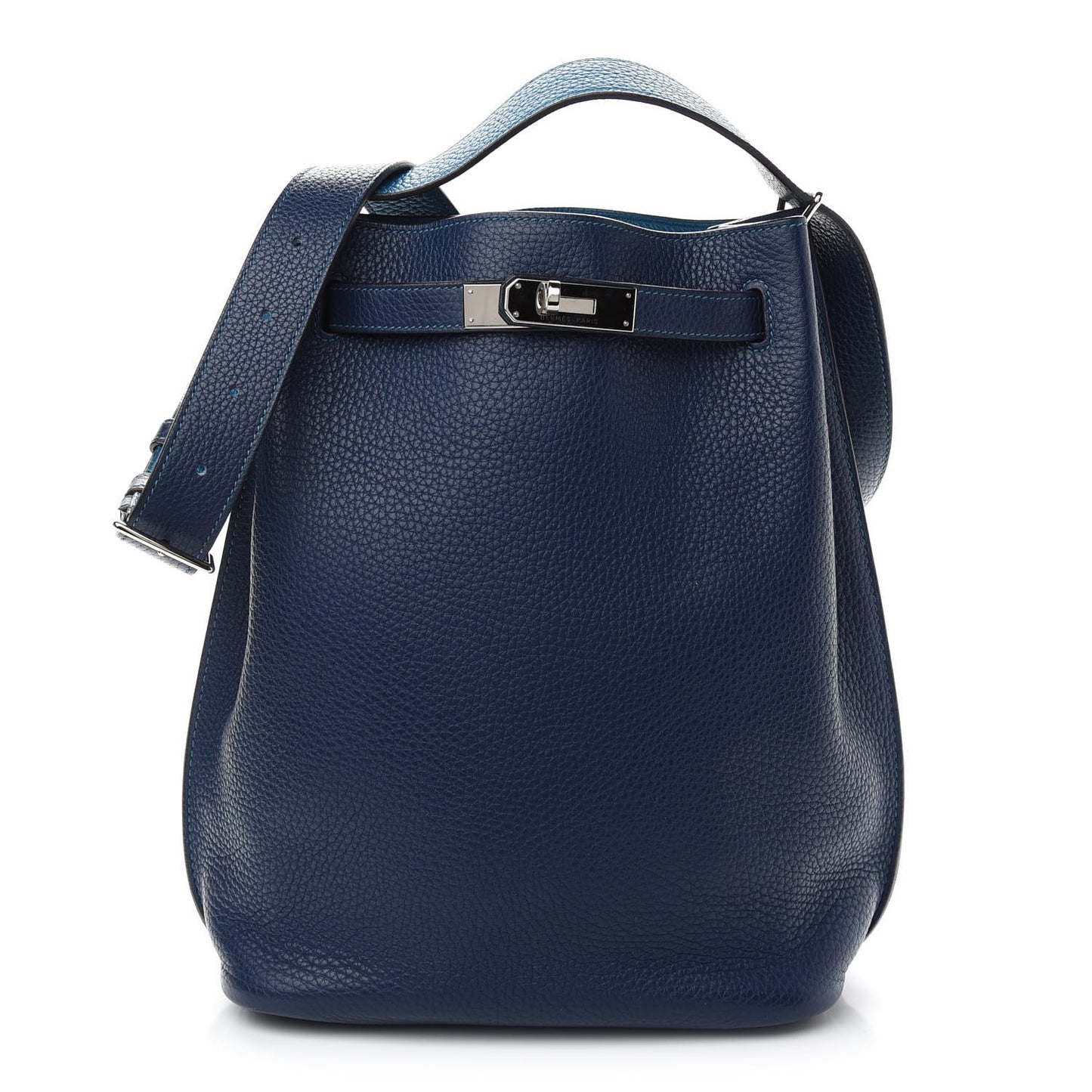 Taurillon Clemence Eclat So Kelly 26 Bleu Saphir Bleu Izmir