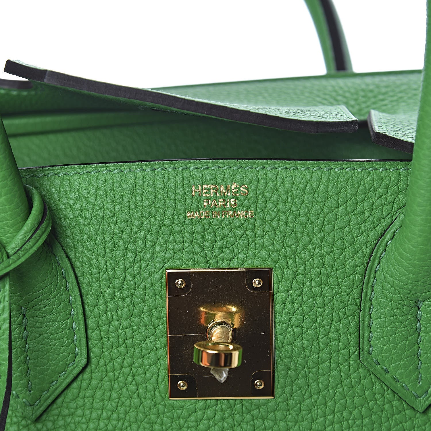 Hermes Togo Birkin 30 Bambou 16 of 31