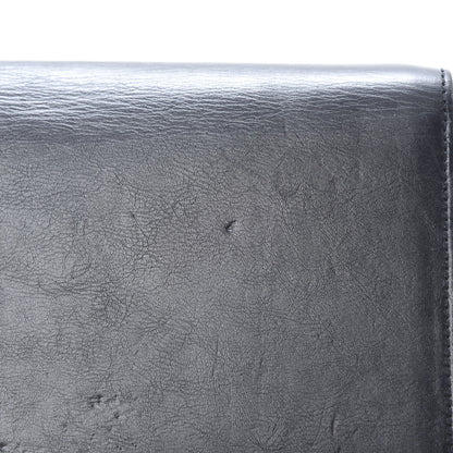 Saint Laurent Calfskin Rope Monogram Cassandre Clutch Black 13 of 14