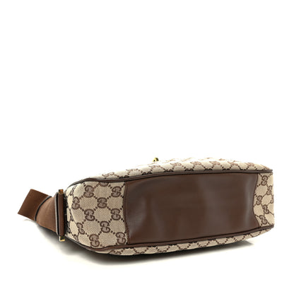 Gucci Monogram Jackie O Hobo Dark Brown 4 of 10