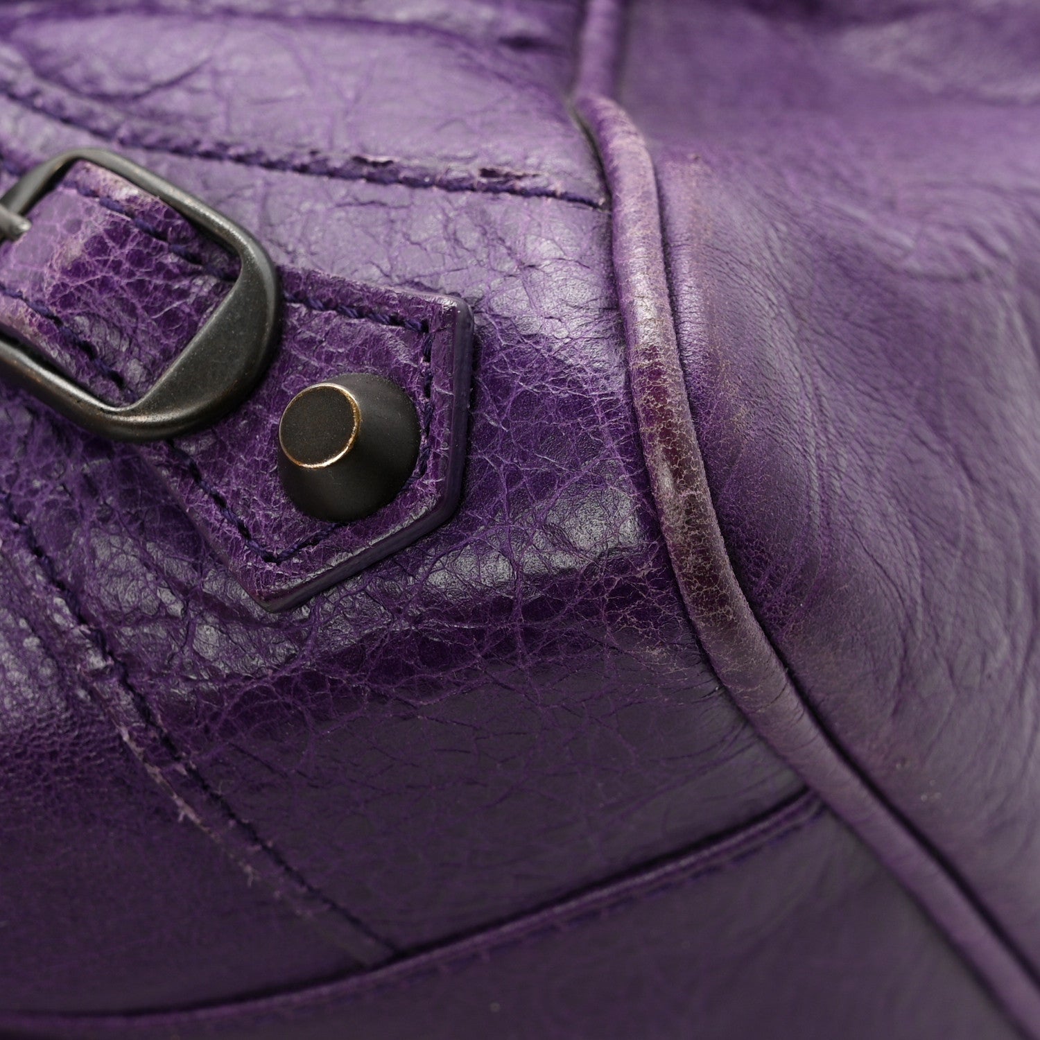 Balenciaga Agneau Classic Hardware Velo Dark Violet 12 of 12