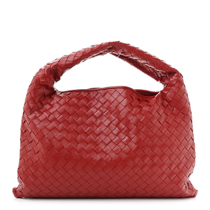 Bottega Veneta Calfskin Intrecciato Small Hop Rosewood 1 of 13