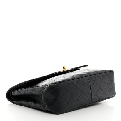 Chanel Lambskin Quilted Medium Double Flap Navy 4 of 13