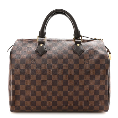 Louis Vuitton Damier Ebene Speedy 30 1 of 9