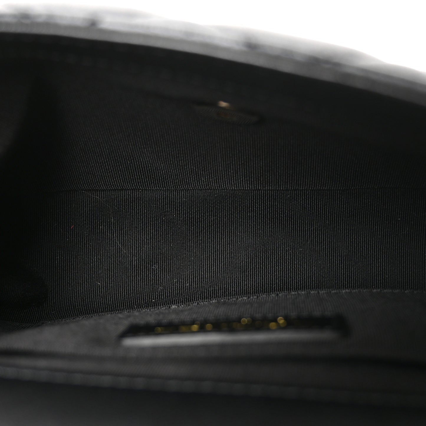 Lambskin Quilted Small My Precious Flap Black