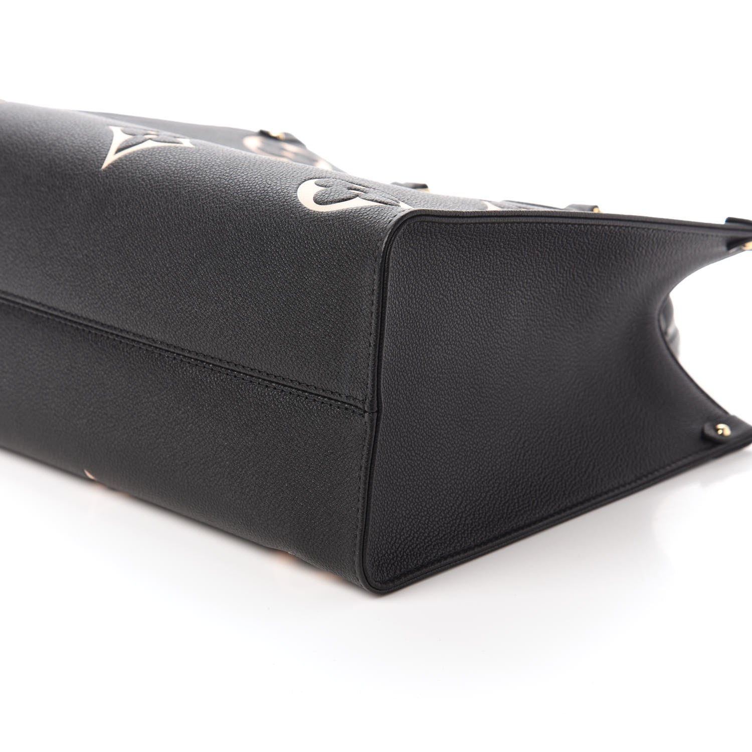 Louis Vuitton Empreinte Monogram Giant Onthego MM Black Beige 7 of 10