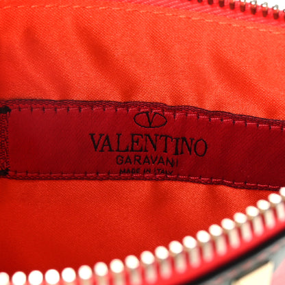Valentino Garavani Vitello 1973 Small Rockstud Zip Pouch Multicolor 6 of 6